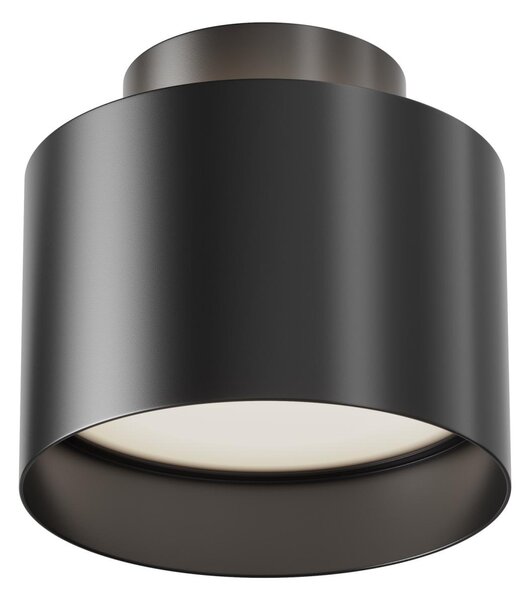 Maytoni Moderní stropní LED svítidlo PLANET, 12W, ⌀ 10 cm, 4000K Barva: Černá
