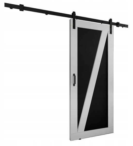 Posuvné dveře LOFT ADIO 3 bílý + černý 60