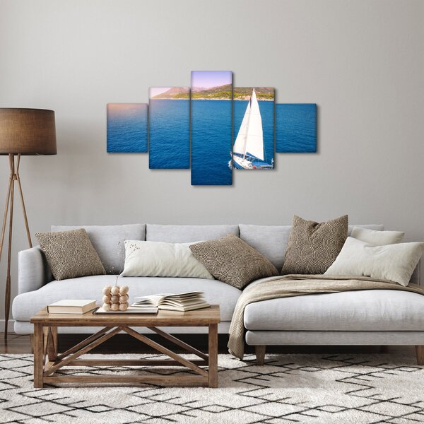 Obraz - Vyjížďka lodí (125x70 cm)