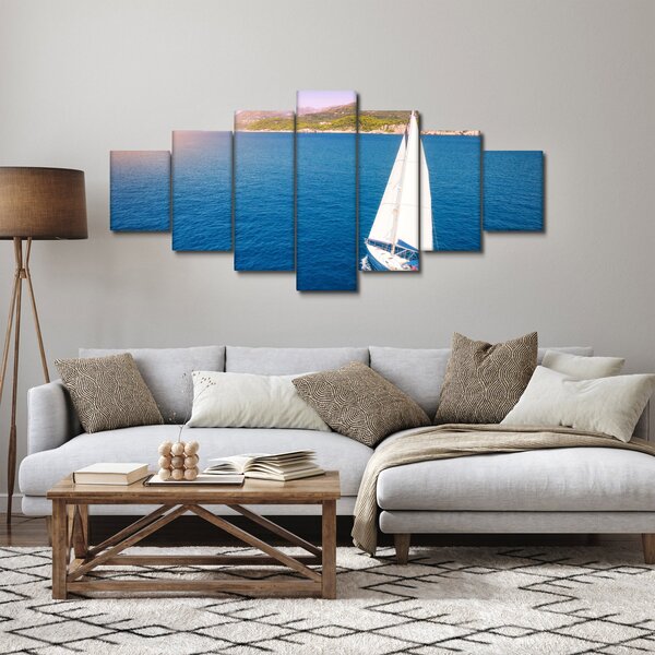 Obraz - Vyjížďka lodí (210x100 cm)