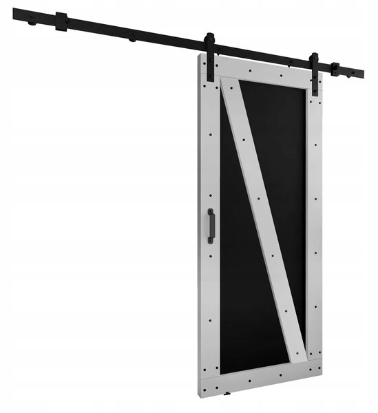 Posuvné dveře LOFT ADIO 4 bílý + černý 60
