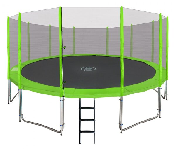 Zahradní trampolína SKY 487 cm zelená TRAMP.16FT.ZIE
