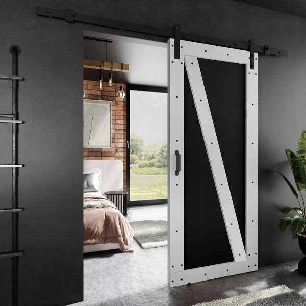 Posuvné dveře LOFT ADIO 4 bílý + černý 60