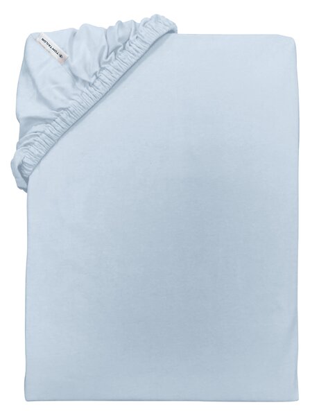 Tom Tailor Žerzejové napínací prostěradlo, 90–100 x 200 cm (světle modrá) (100393539001)