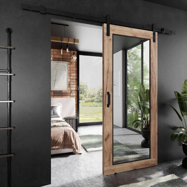 Posuvné dveře LOFT ADIO 7 dub Craft zlatý 60