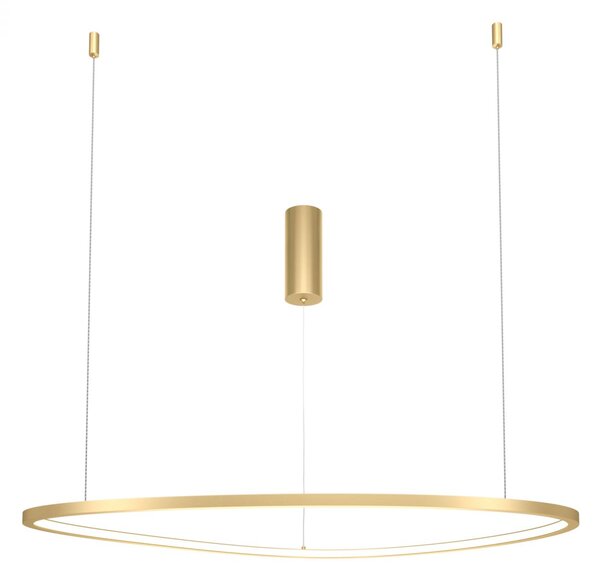 Maytoni Závěsné LED svítidlo GLINT, 36W, Ø 80 cm, CRI80 Barva: Zlatá