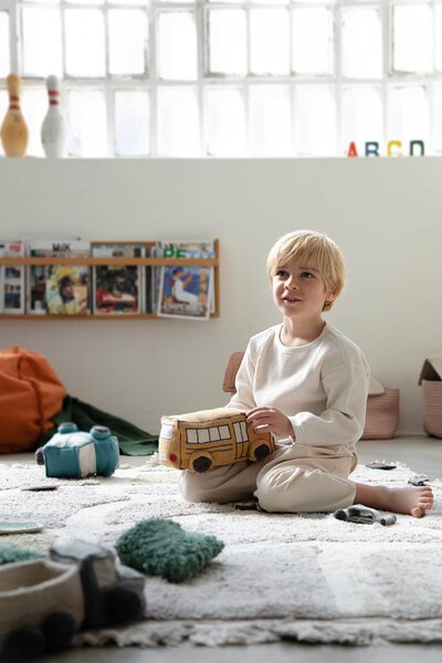 Hrací koberec se silnicí tico barevný