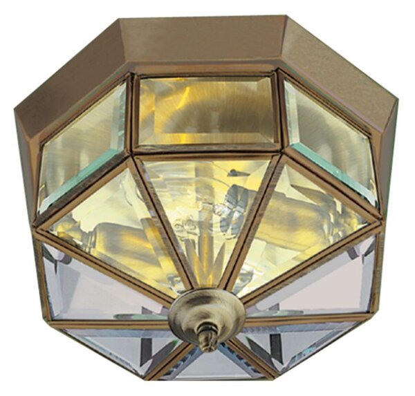 Searchlight 8235AB Pisa stropní svítidlo mosaz antik