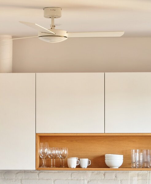 Stropní ventilátor MINI MALLORCA BÍLÝ / JAVOR
