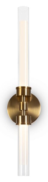 Maytoni Nástěnné LED svítidlo STELO, 7W, v. 56,6 cm, CRI80 Barva: Mosazná
