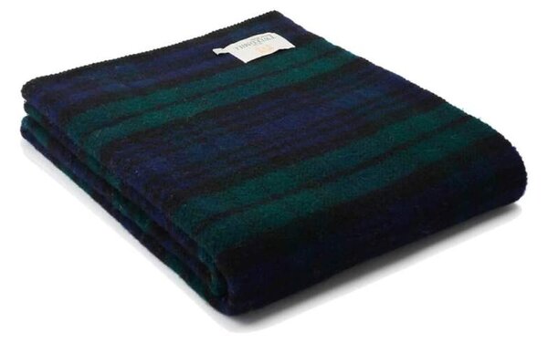 Vlněná deka Tartan Black Watch (bez třásní) 200 x 150 cm Tweedmill
