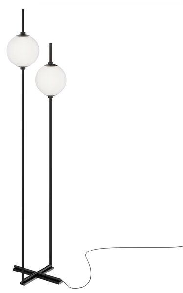 Maytoni Stojací LED lampa THE SIXTH SENSE, 12W, v. 150 cm, 3000K Barva: Mosaz