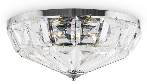 Maytoni Luxusní stropní svítidlo FACET, 60W, ⌀ 49 cm, 6xE14 Barva: Zlatá