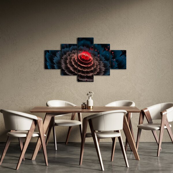 Obraz abstrakce (125x70 cm)