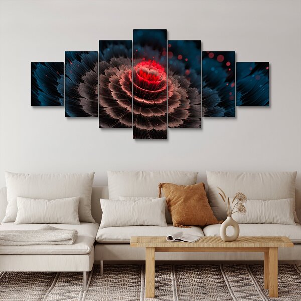 Obraz abstrakce (210x100 cm)