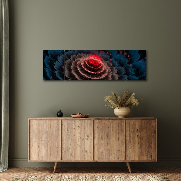 Obraz abstrakce (170x50 cm)