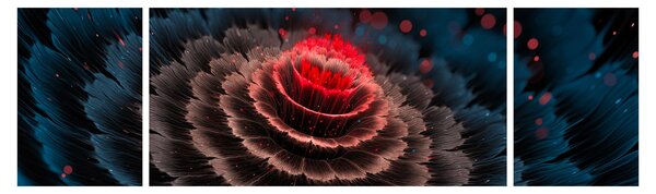 Obraz abstrakce (170x50 cm)