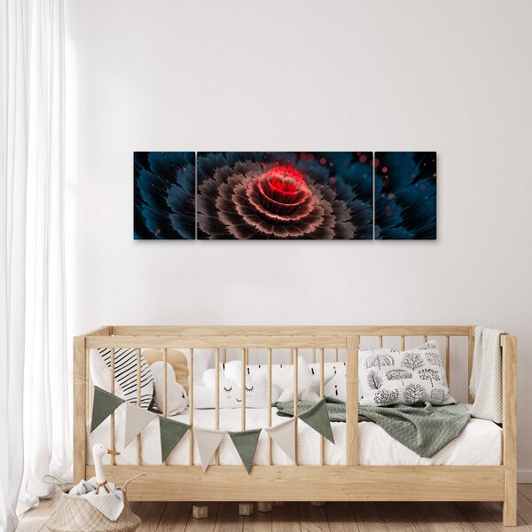 Obraz abstrakce (170x50 cm)
