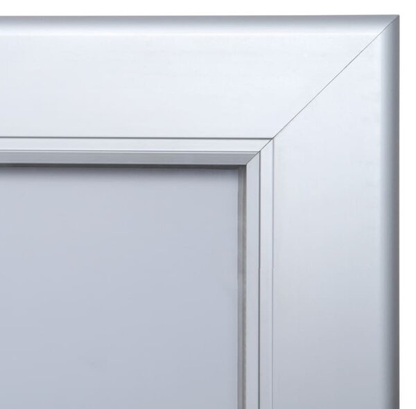 Interiérová uzamykatelná informační vitrína Premium 70 x 100 cm, hliník