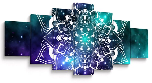 Obraz abstrakce (210x100 cm)