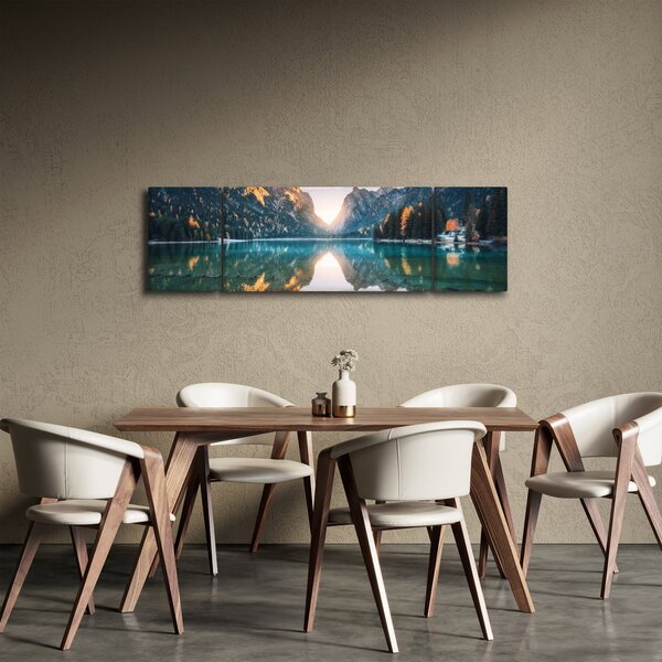 Obraz - Horské jezero (170x50 cm)