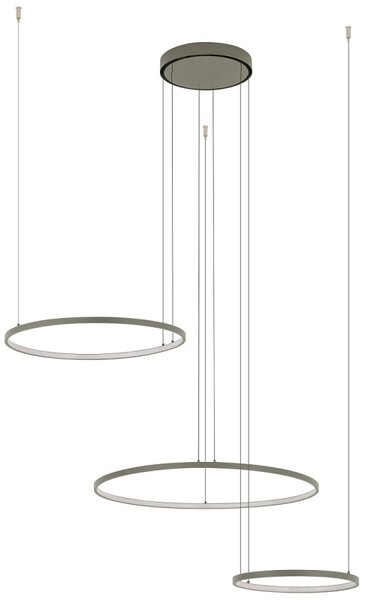 Nowodvorski Lighting Závěsné svítidlo na lanku 11398 CIRCOLO LED SILK OL 3000K (SH-60/45/30