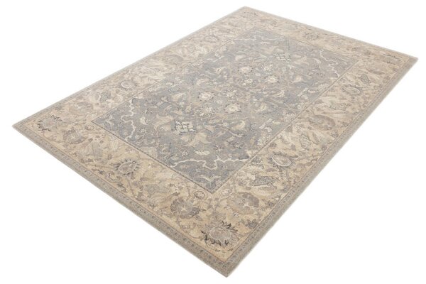 Kusový koberec vlněný Agnella Agnus Hetman Siwy Béžový Šedý (binding) Rozměr: 170x240 cm
