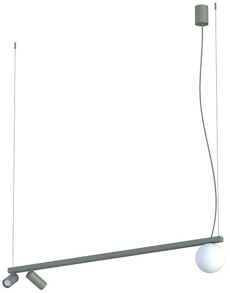 Nowodvorski Lighting Závěsné svítidlo na lanku 11471 FOURTY III ZWIS UMBRA GRAY