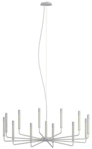 Nowodvorski Lighting Závěsné svítidlo na lanku 11465 ORTO XII SILK GRAY B