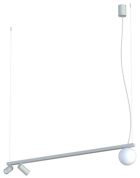 Nowodvorski Lighting Závěsné svítidlo na lanku 11450 FOURTY III ZWIS SILK GRAY