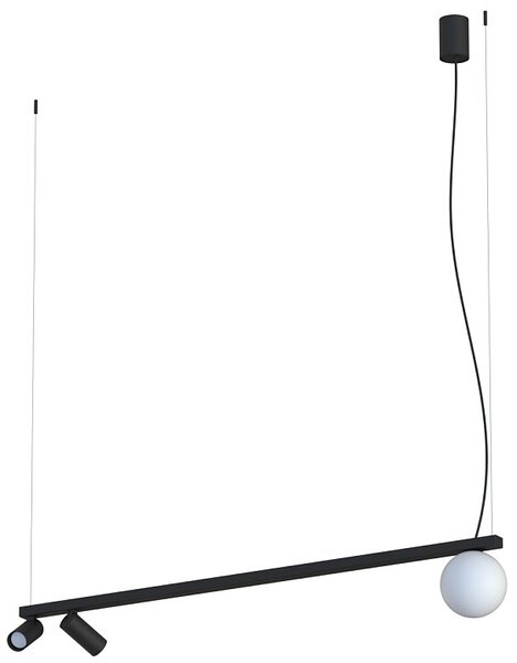 Nowodvorski Lighting Závěsné svítidlo na lanku 11447 FOURTY III ZWIS BLACK