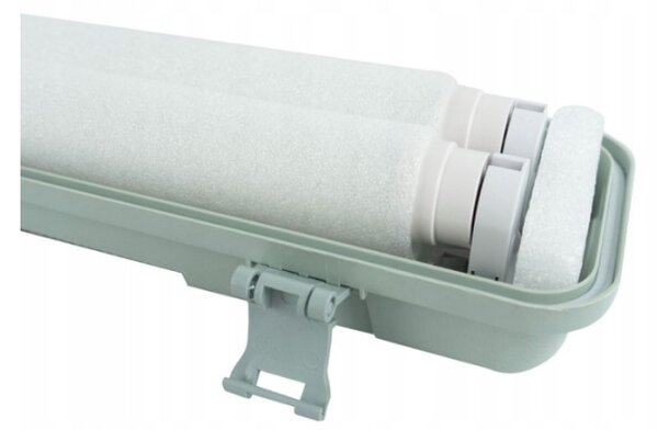 ECOLIGHT Hermetické svítidlo 60cm + 2x LED trubice studená bílá - SET