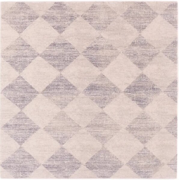 Kusový koberec vlněný Agnella Agnus Checkered Šedý Rozměr: 300x400 cm