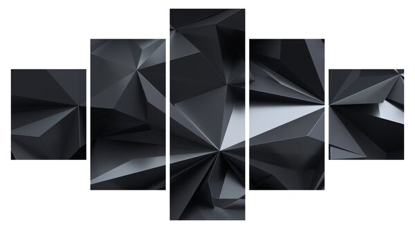 Obraz - Geometrická abstrakce (125x70 cm)
