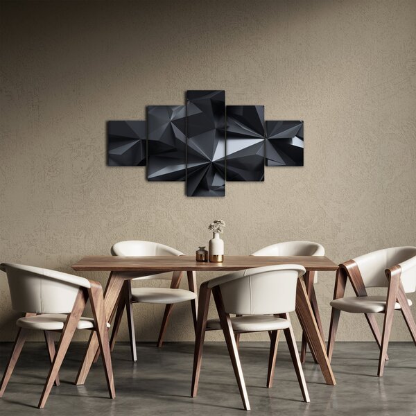 Obraz - Geometrická abstrakce (125x70 cm)