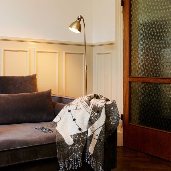 Halo Design Kovová stojací lampa Angora 150 cm