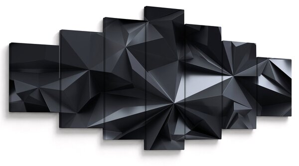Obraz - Geometrická abstrakce (210x100 cm)