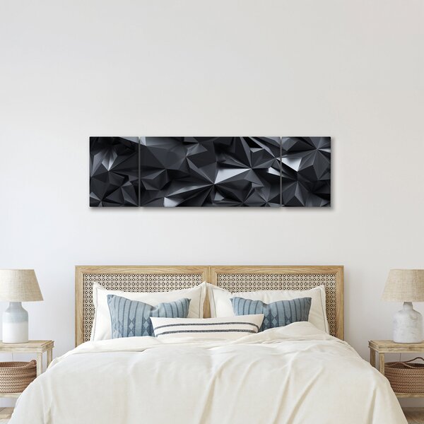 Obraz - Geometrická abstrakce (170x50 cm)
