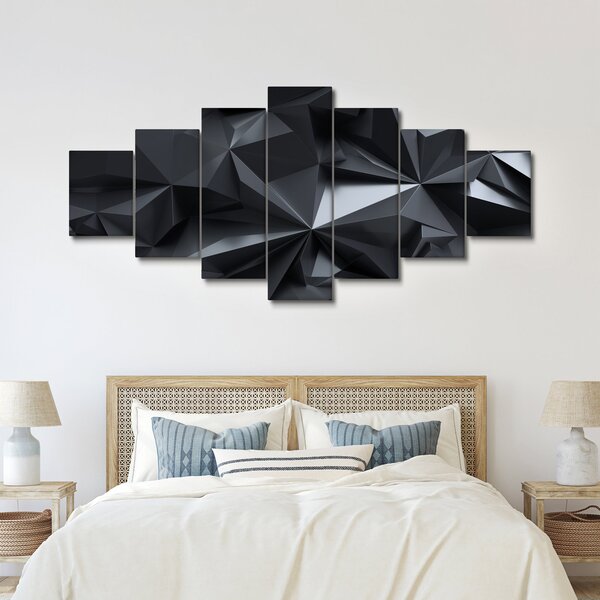 Obraz - Geometrická abstrakce (210x100 cm)