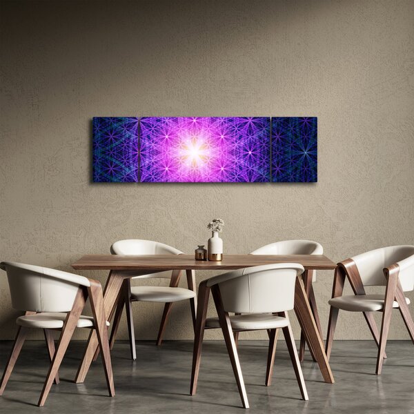 Abstratní obraz (170x50 cm)