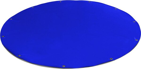 (600 g/m²) Kulatá plachta na nákladní auto/PVC plachta s 20mm oky (modrá RAL5002, 280 cm) Krycí plachta na bazén Krycí plachta na bazén Podloka pod bazén Ochranná plachta na bazén