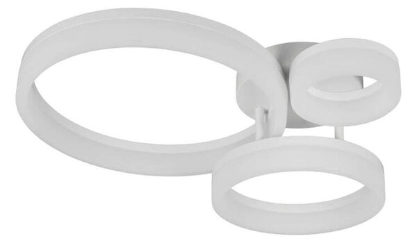 Trio Leuchten R63601331 SCOPE - Stropní LED bílé svítidlo 51 x 40,5cm, 32W, 4200lm, 4000K (Moderní stropní přisazený lustr v bílé barvě)