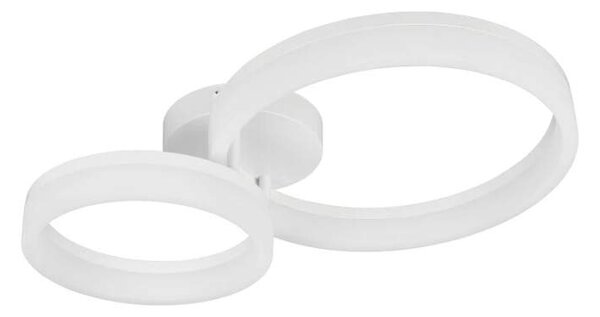 Trio Leuchten R63601231 SCOPE - Stropní LED bílé svítidlo 51 x 33cm, 22W, 3000lm, 4000K (Moderní stropní přisazený lustr v bílé barvě)