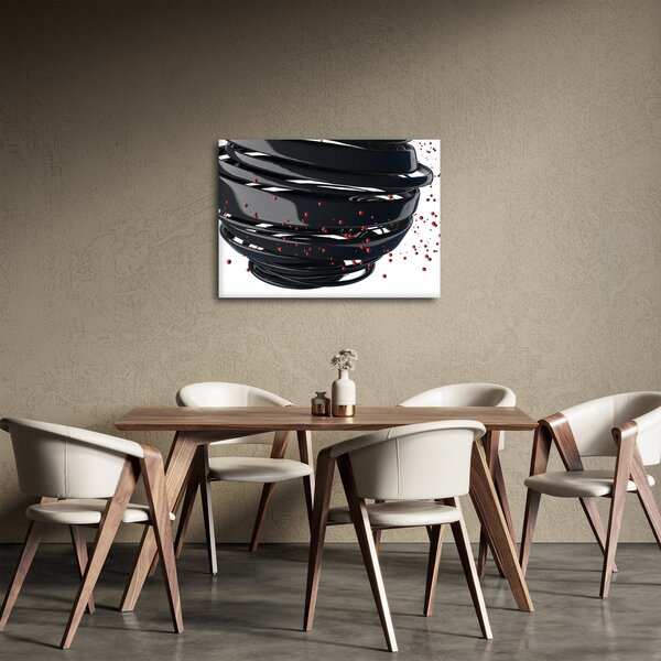 Obraz - Abstrakce zeměkoule (70x50 cm)