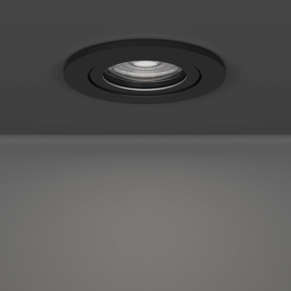 Eglo 902265 -SADA 3x LED Podhledové bodové svítidlo BARRANCO LED/4,8W/230V černá