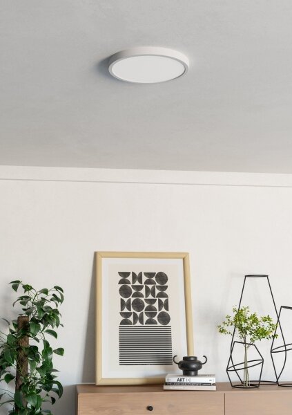 Eglo 901308-LED Str. svítid. FUEVA LED/14,2W/230V 2700/4000/6500K pr.27,8cm bílá