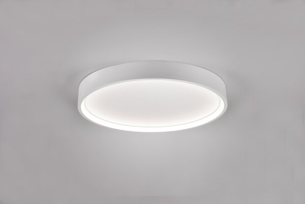 Trio 641310231 LED přisazené stropní svítidlo Doha - nastavení barvy světla na svítidle, oddělené spínání světelných zdrojů, matná bílá