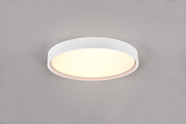 Trio 641310231 LED přisazené stropní svítidlo Doha - nastavení barvy světla na svítidle, oddělené spínání světelných zdrojů, matná bílá
