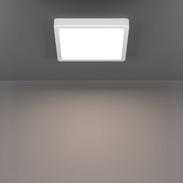 Eglo 901312-LED Str. svítidlo FUEVA LED/10,5W/230V 2700/4000/6500K 22x22 cm bílá
