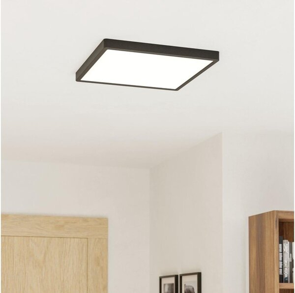 Eglo 901305-LED Str. svítid. FUEVA LED/17,5W/230V 2700/4000/6500K 39x39cm černá